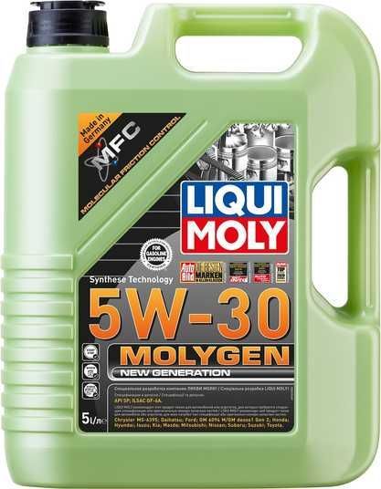 Моторна олива Liqui Moly Molygen New Generation 5W-30 DPF, 4 л